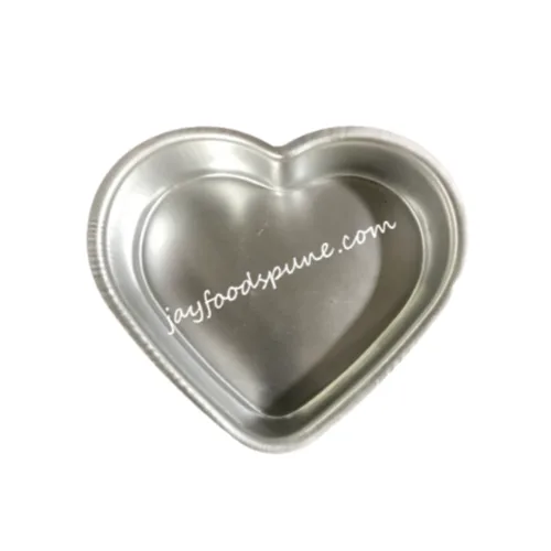 Heart Shape Aluminium Cake Mould Small - 1