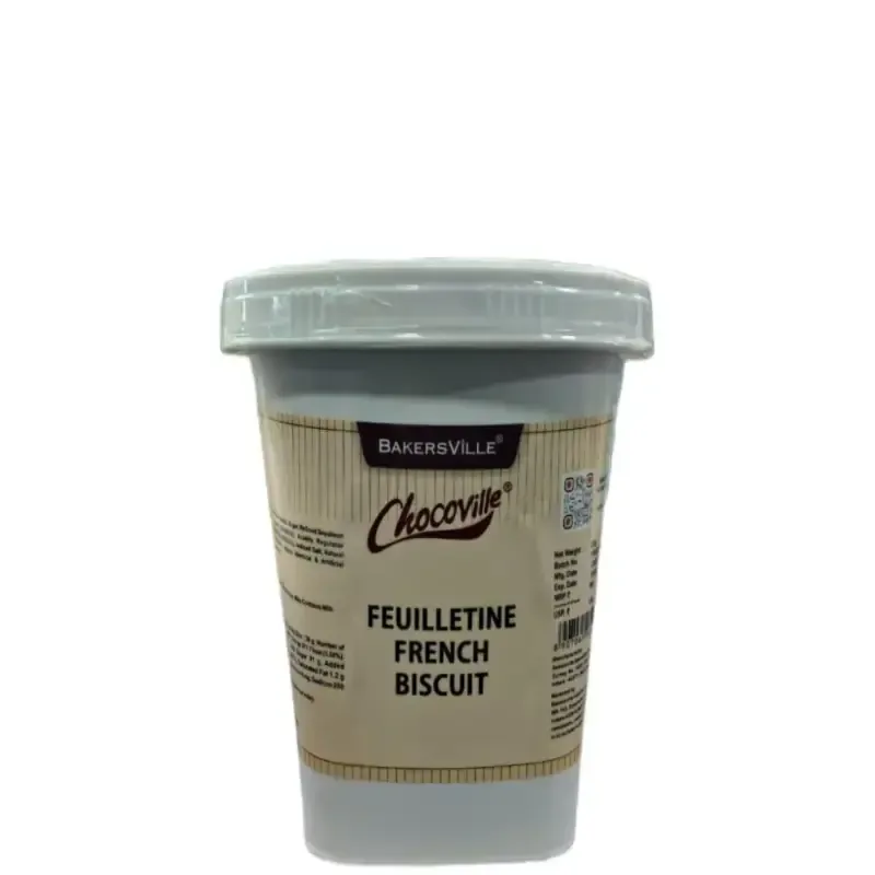 Bakersville Chocoville Feuilletine French Biscuit - 1