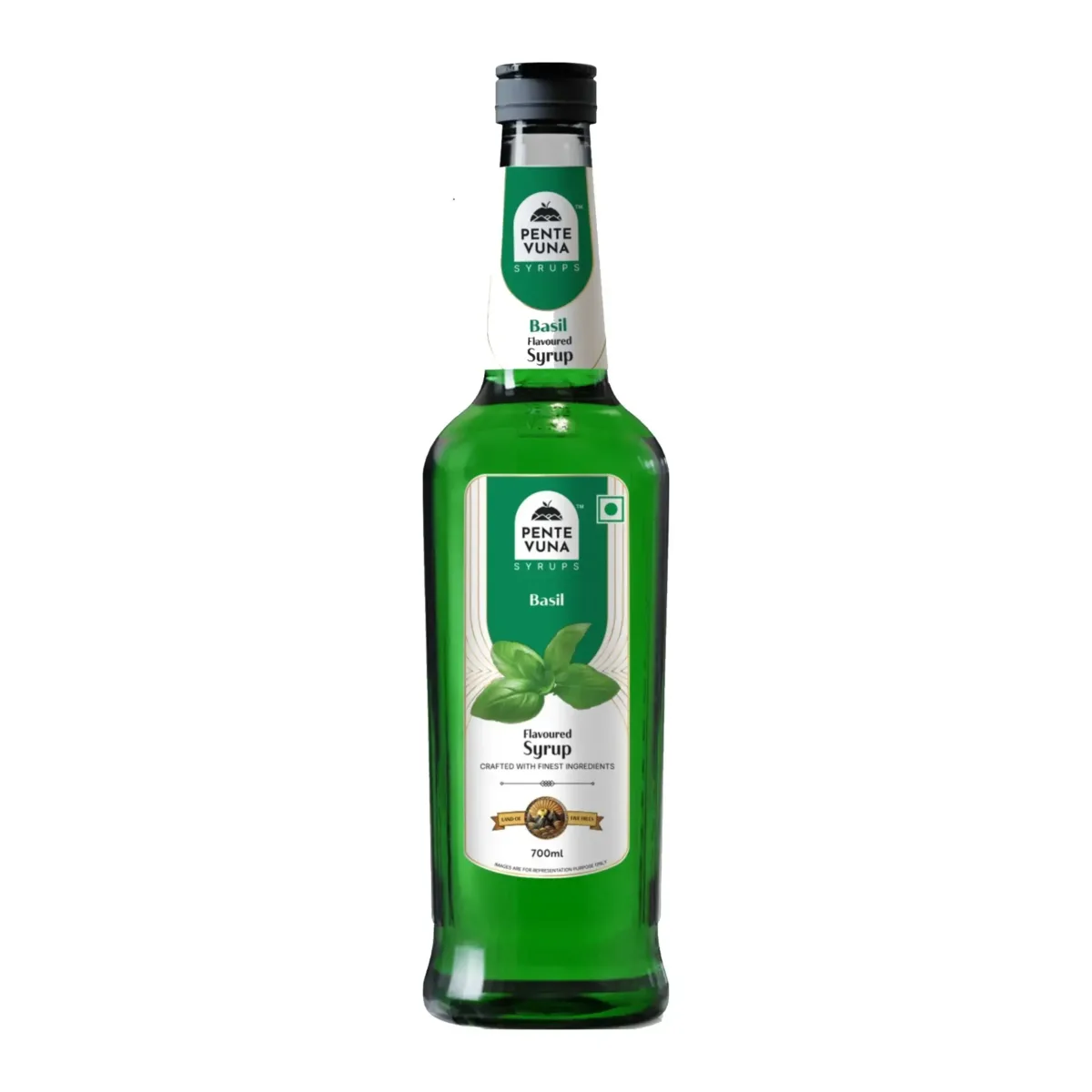 Pente Vuna Basil Flavoured Syrup 700ml - 1