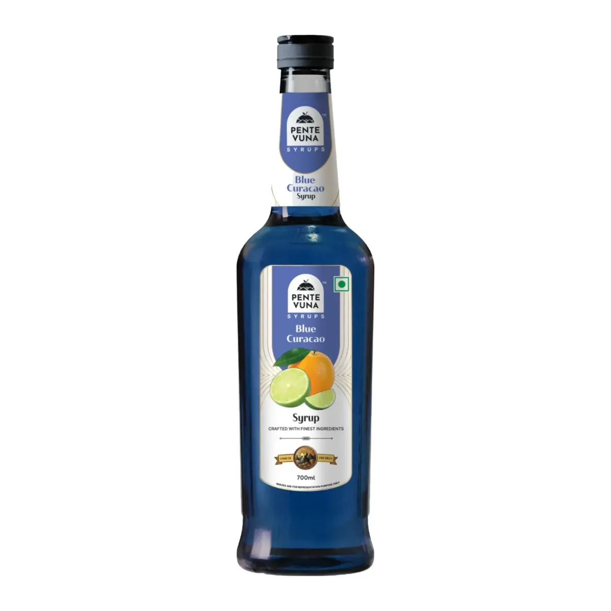 Pente Vuna Blue Curaco Flavoured Syrup 700ml - 1
