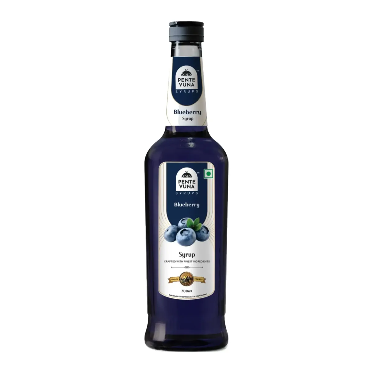 Pente Vuna Blueberry Flavoured Syrup 700ml - 1