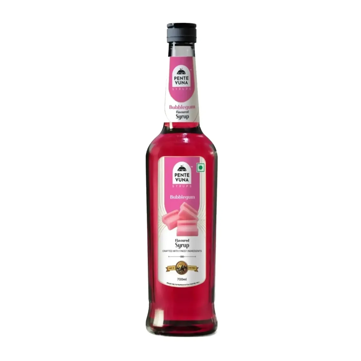 Pente Vuna Bubblegum Flavoured Syrup 700ml - 1