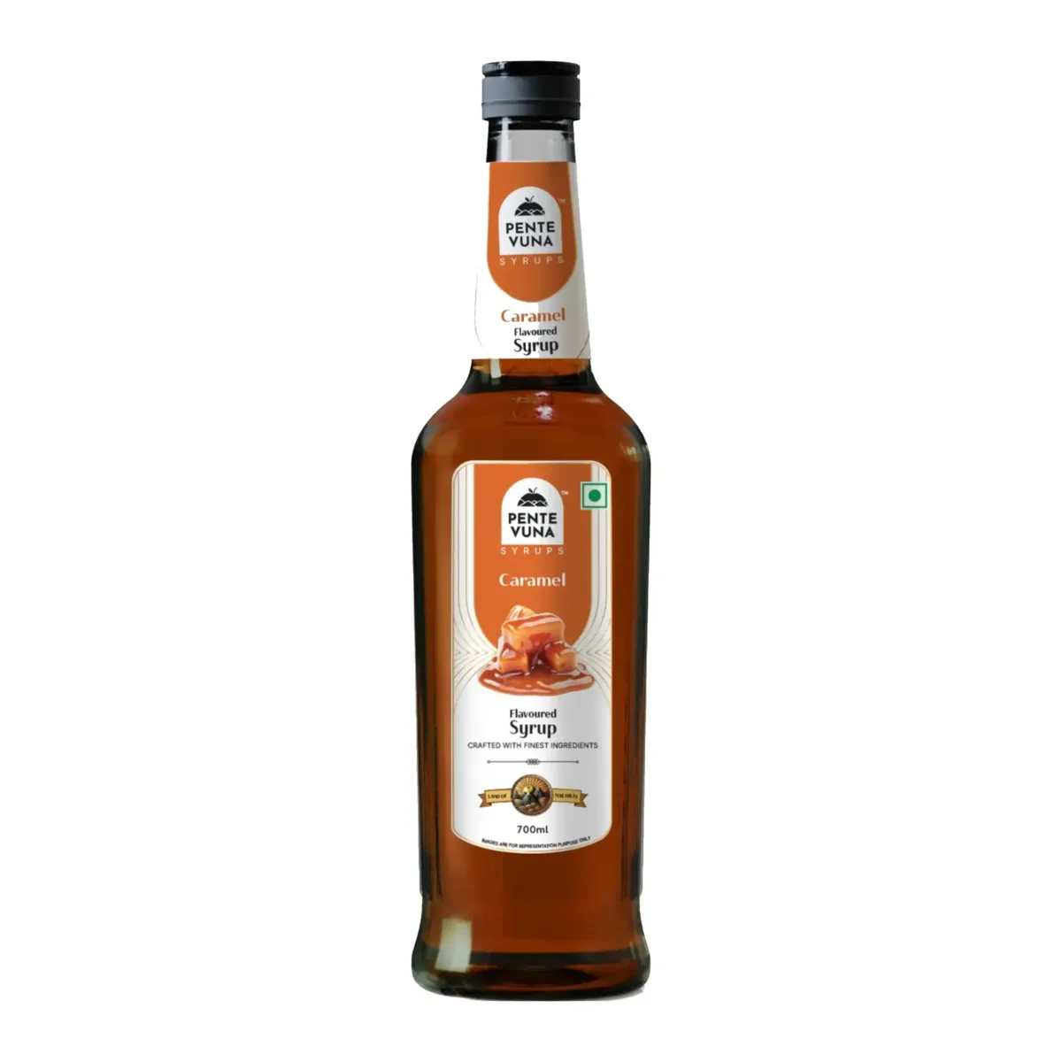 Pente Vuna Caramel Flavoured Syrup 700ml - 1