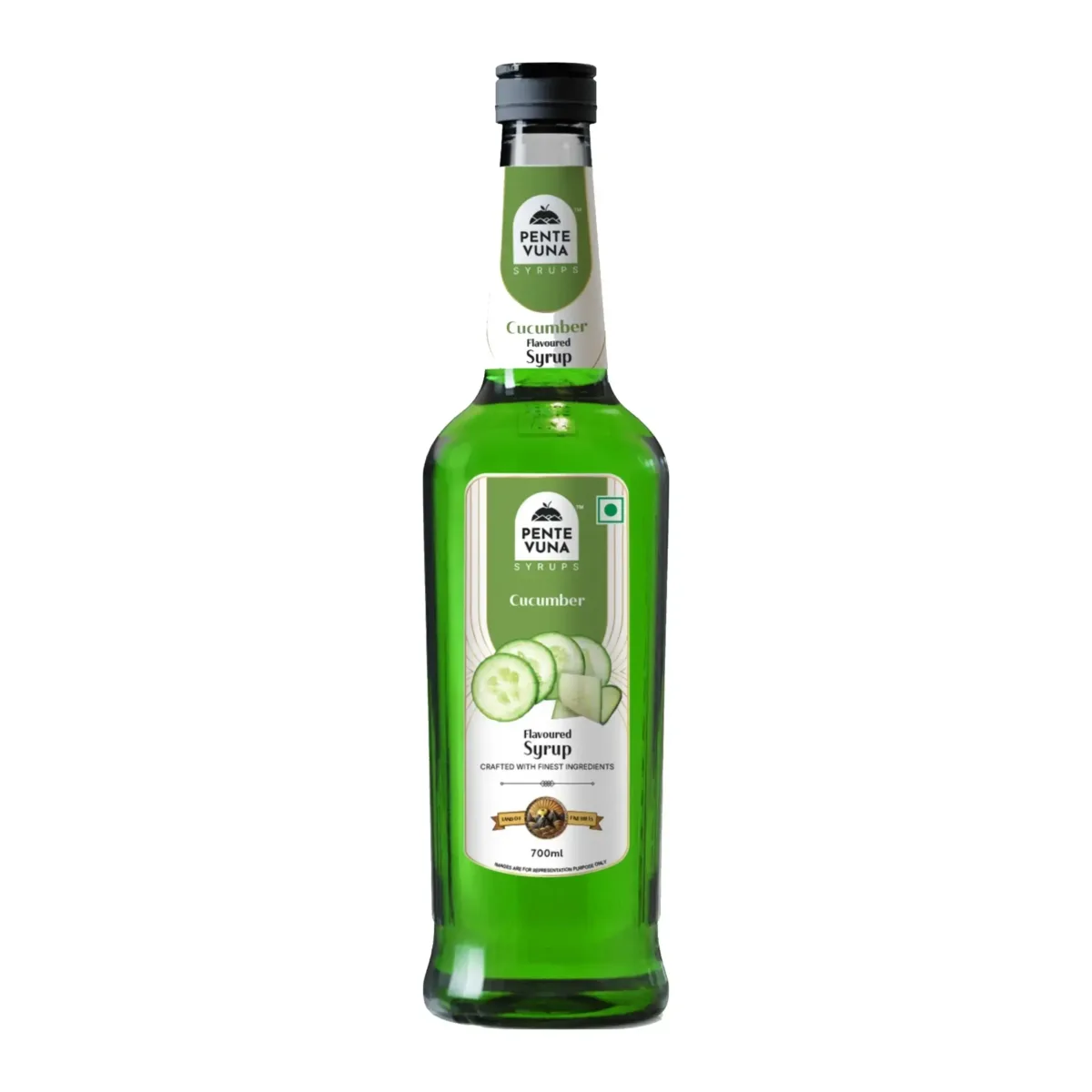 Pente Vuna Cucumber Flavoured Syrup 700ml - 1