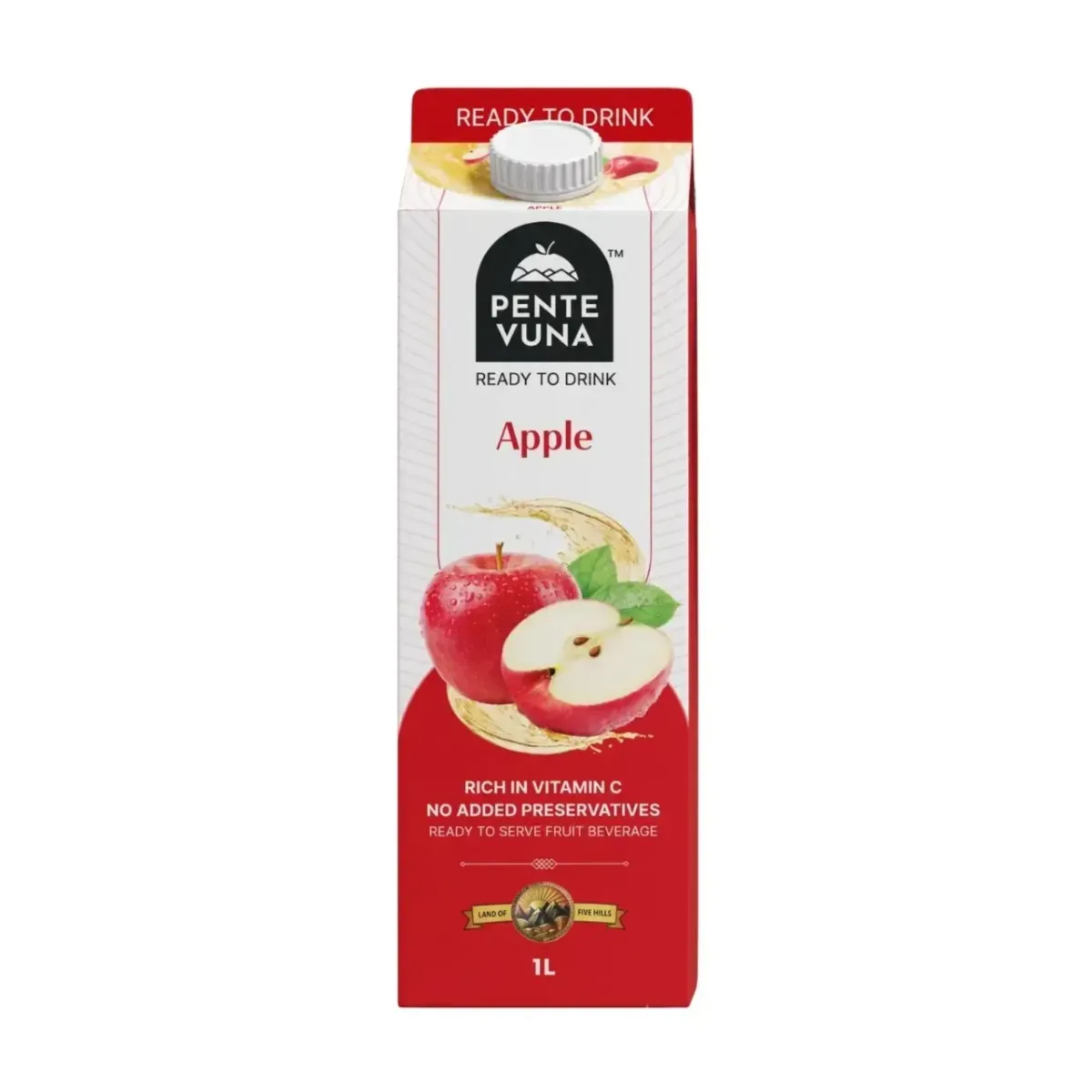 Pente Vuna  Ready to Drink Apple 1ltr - 1