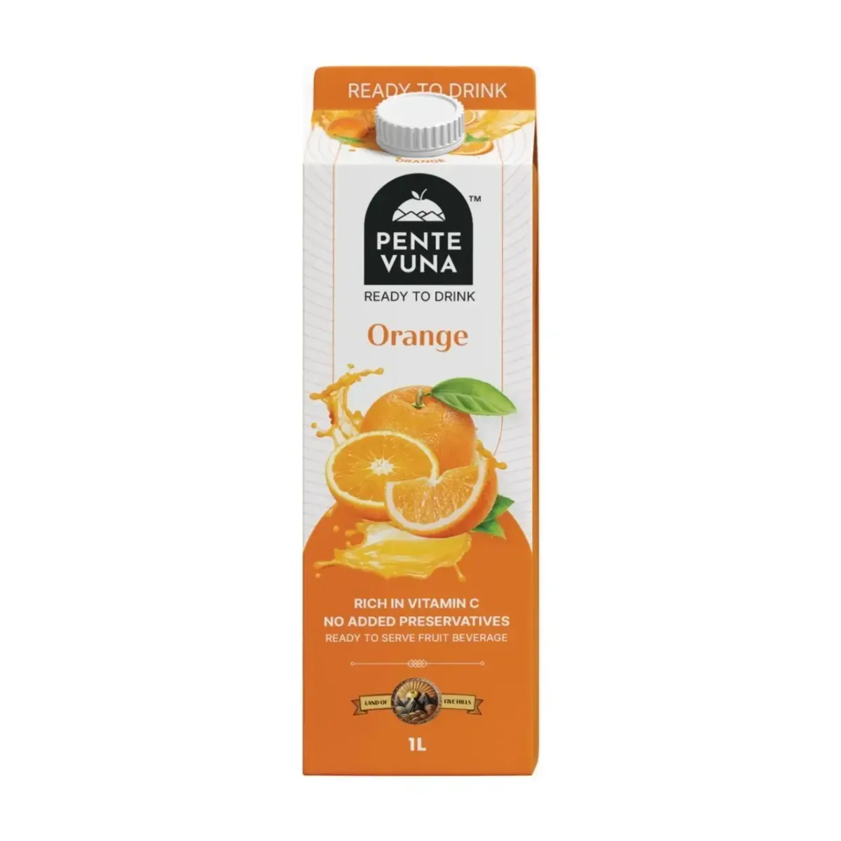 Pente Vuna  Ready to Drink Orange 1ltr - 1