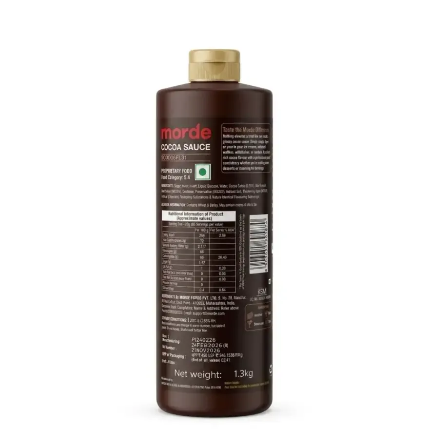 Morde Cocoa Sauce - 2