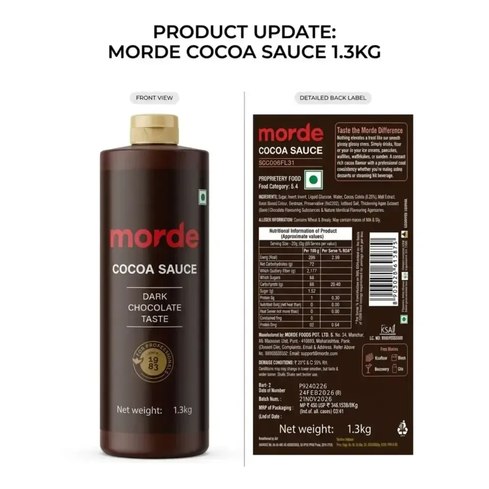 Morde Cocoa Sauce - 3