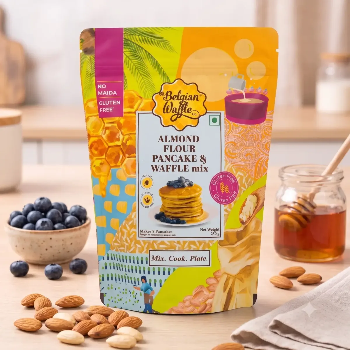 Almond Flour Pancake And Waffle Mix - 3