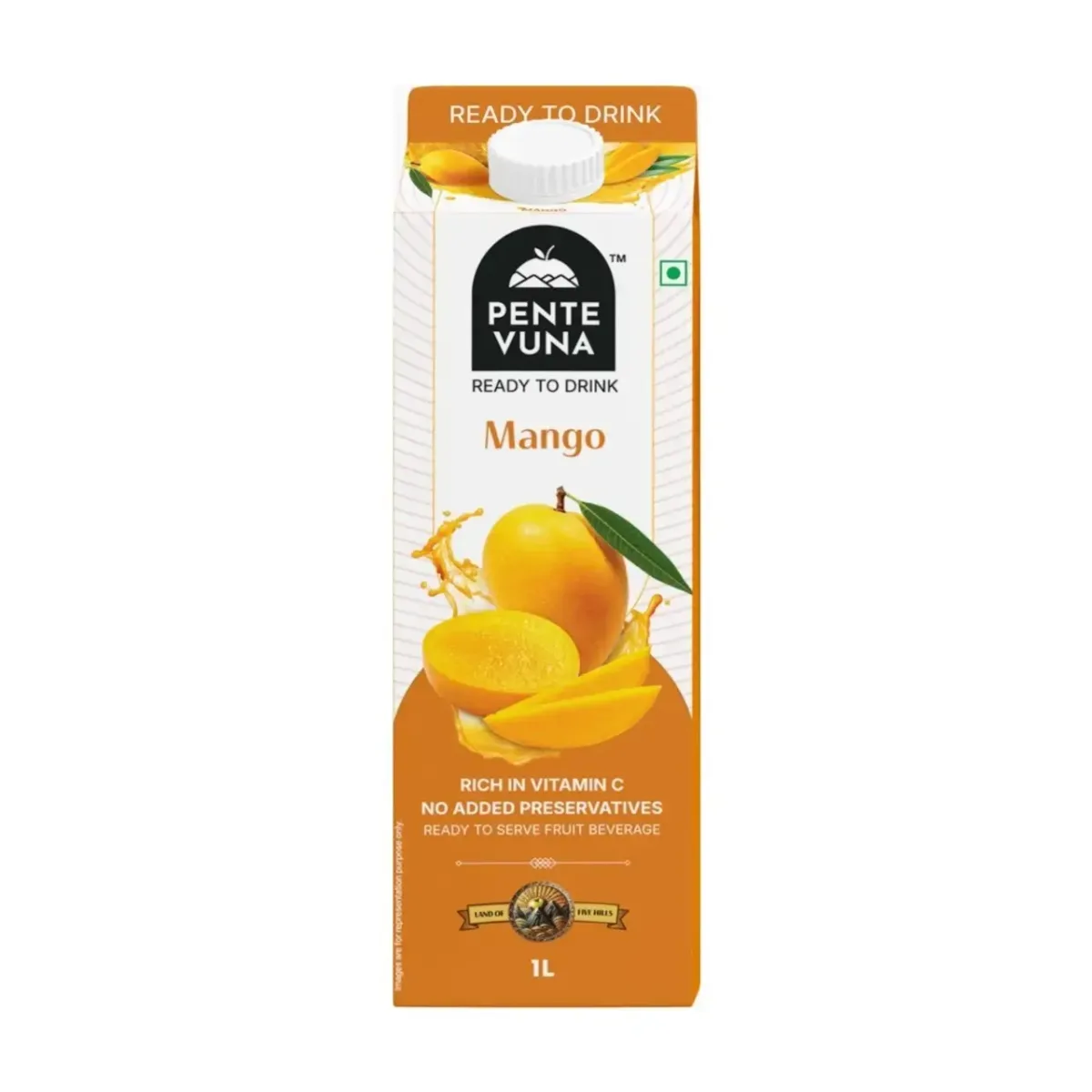 Pente Vuna Ready To Drink Mango 1ltr - 1