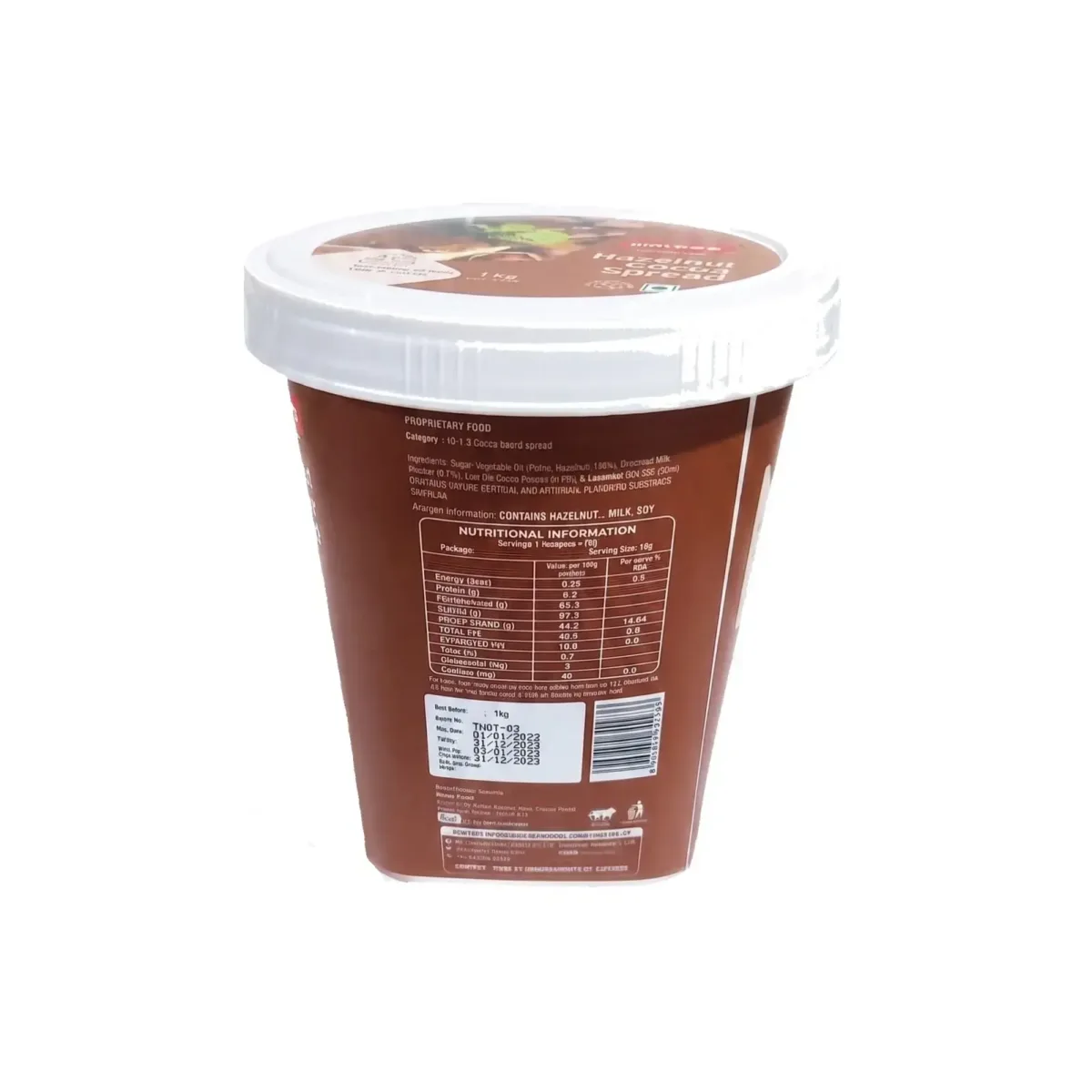 Mavees Hazelnut Cocoa Spread 1kg - 3