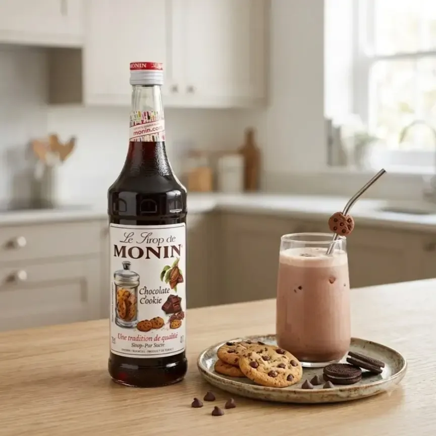 Monin Chocolate Cookies Syrup 1000ml - 2