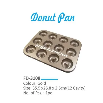 MUFFIN PAN (12CAVITY) FD 3122 ₹ 202.5   ₹ 225 Save ₹ 22.5 - 1