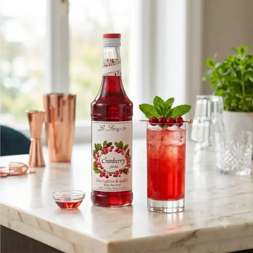 Monin Cranberry Syrup 1000ml - 2
