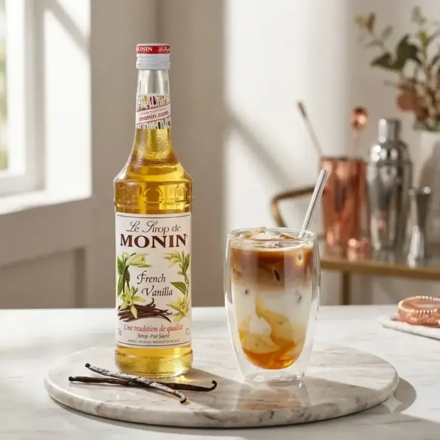 Monin French Vanilla Syrup 1000ml - 2