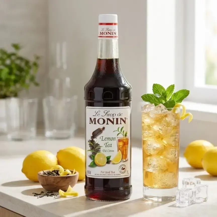 Monin Lemon Tea Syrup 1000ml - 2