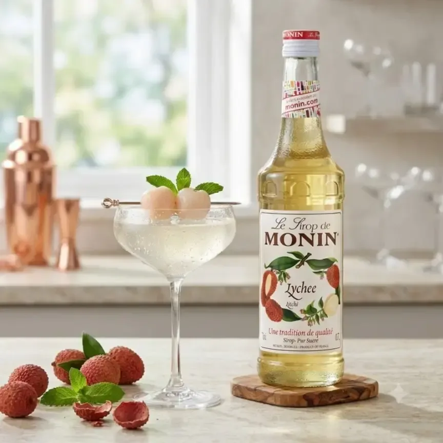 Monin Lychee Syrup 1000ml - 2