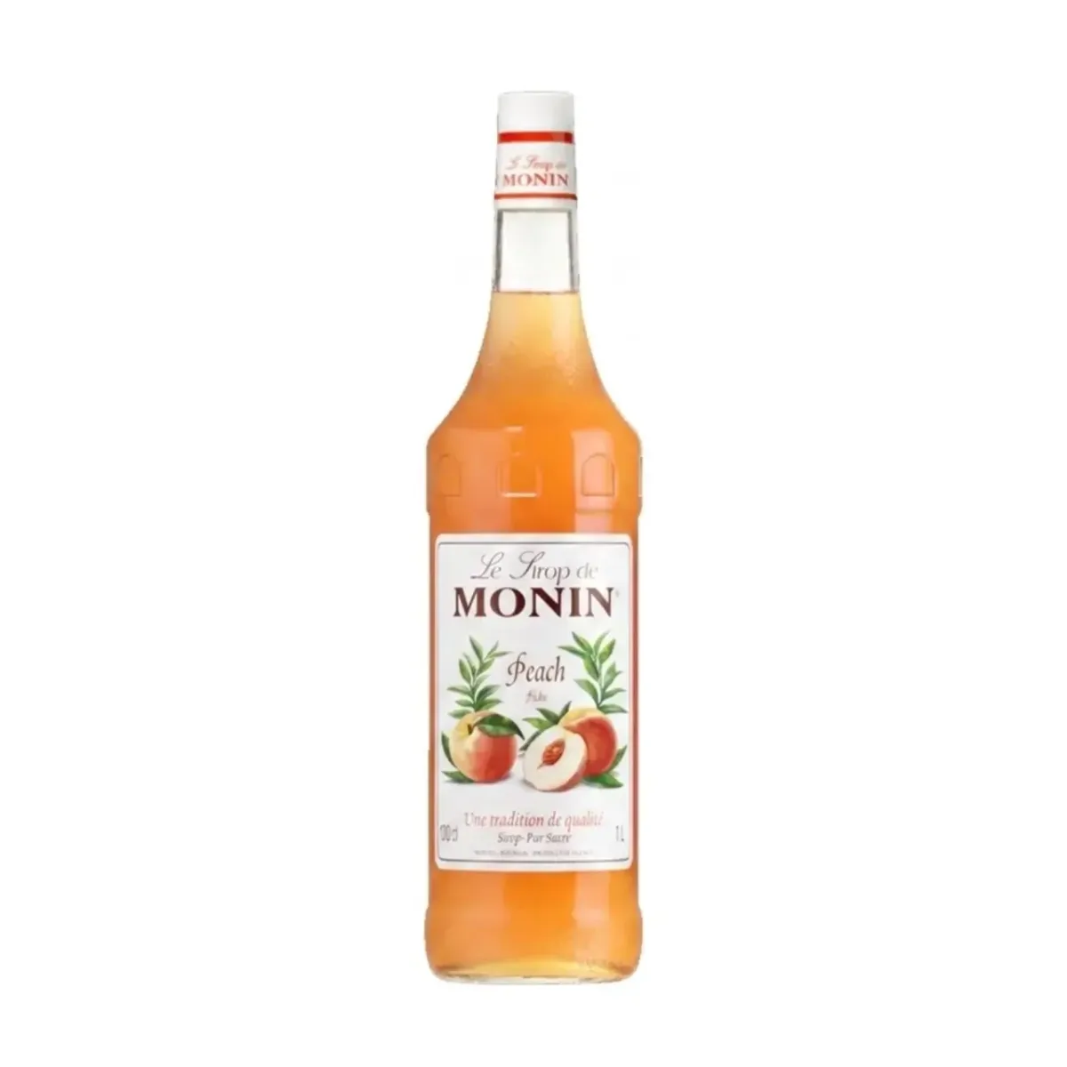 Monin Peach Syrup 1000ml - 1