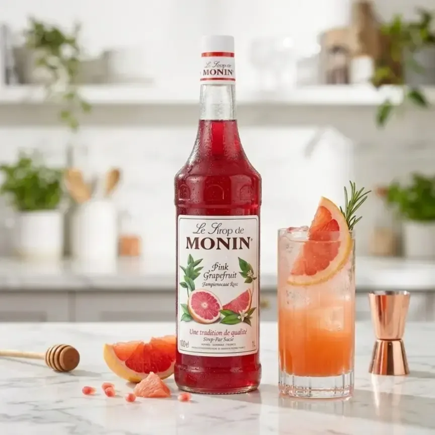 Monin Pink Grapefruit Syrup 1000ml - 2