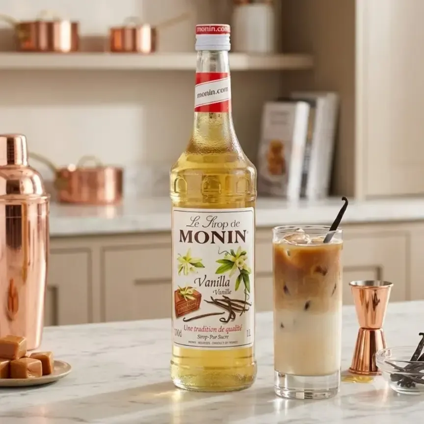 Monin Vanilla Syrup 1000ml - 2