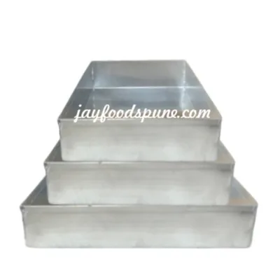 SQUARE CAKE TIN SET 3 IN 1 - 1