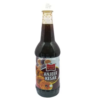 Home Made Anjir Kesar Fruit Squash 750ml - 1