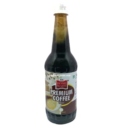 Home Made Premium Coffee Syrup 750ml - 1