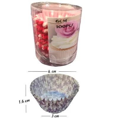 Papercups 6Cm Blister (100Pcs) - 1