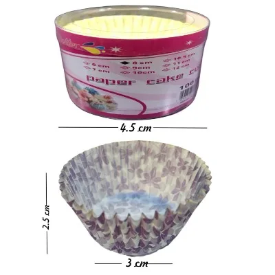 Papercups 8cm Blister (100pcs) - 1