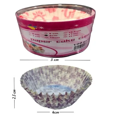 Paper Cup Cake Mould 9 Cm - 1