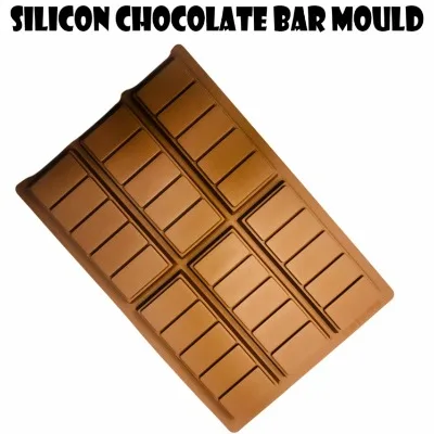 NEW SILICON MOULD SILICON CHOCOLATE BAR MOULD - 1