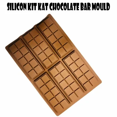 NEW SILICON MOULD SILICON KIT KAT BAR MOULD - 1