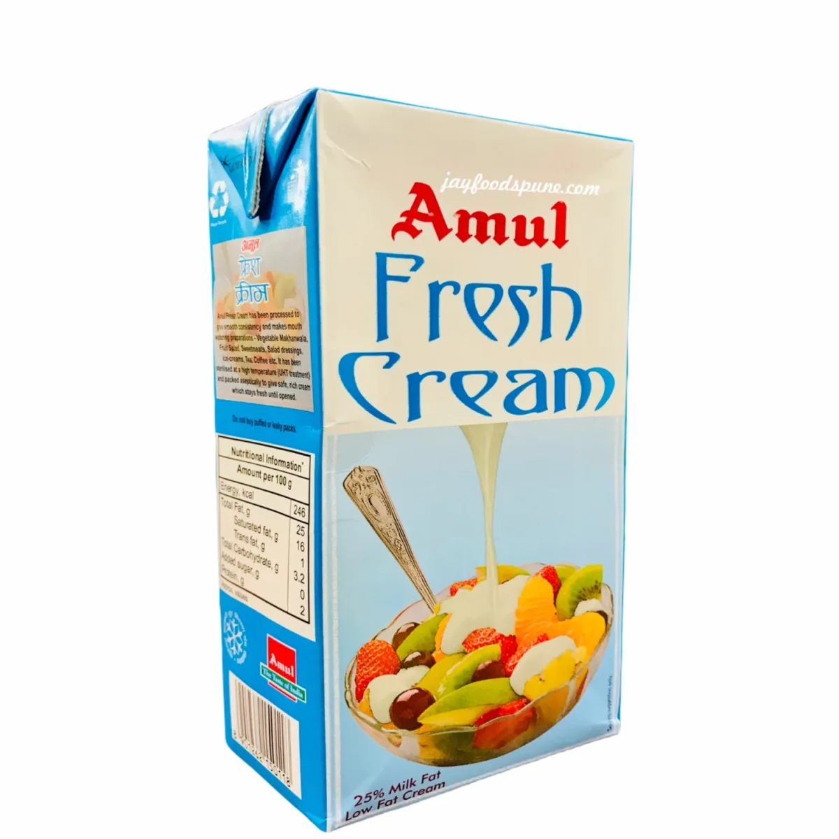 Amul Fresh Cream 1 ltr - 1