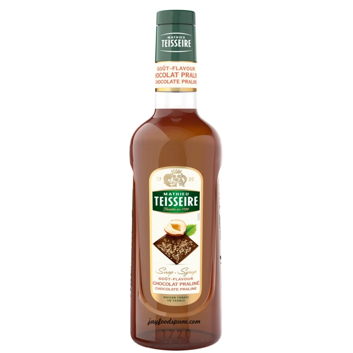 Mathieu Teisseire Chocolate Praline Syrup 1ltr - 1