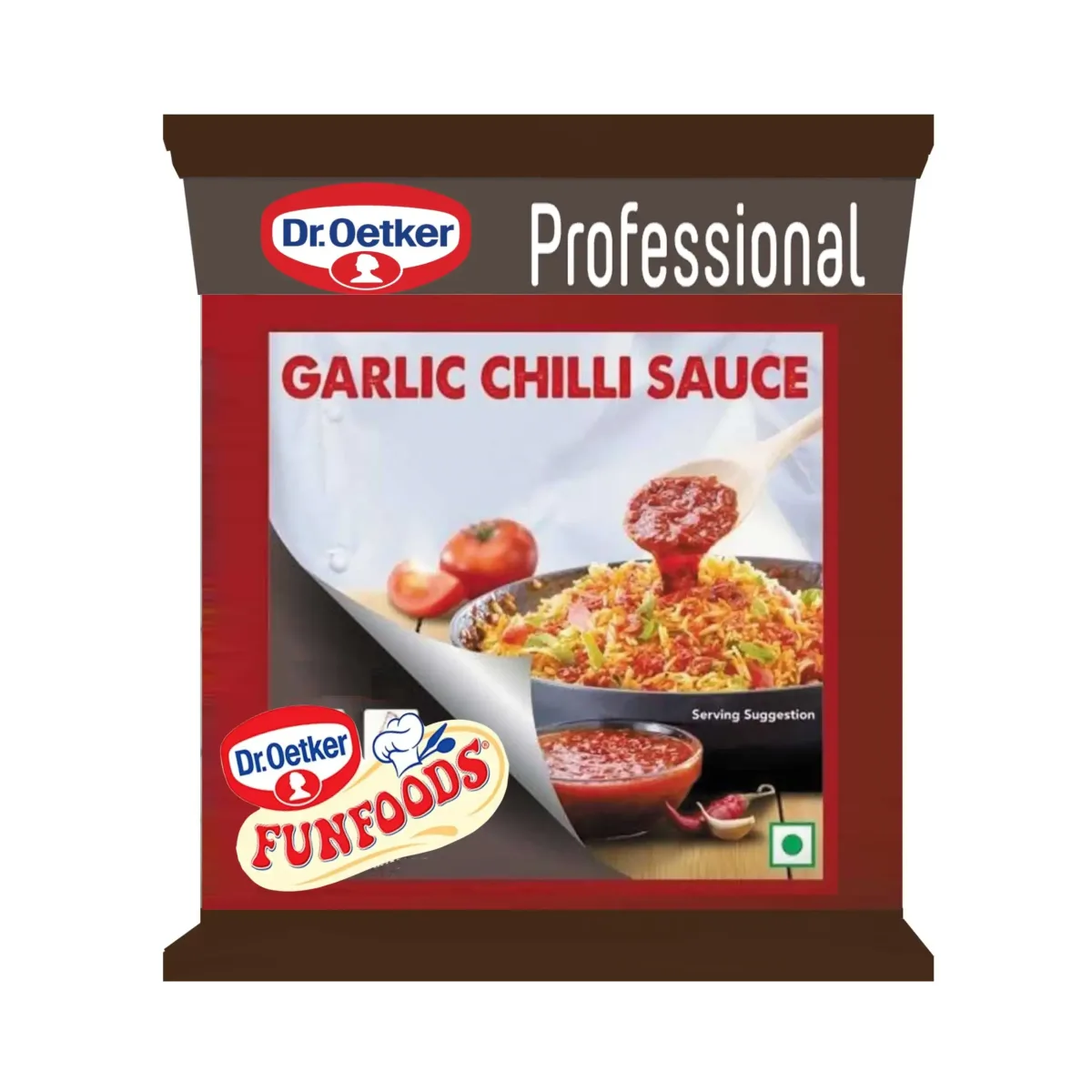 Dr.Oetker Funfoods Garlic Chilli Sauce 1kg - 1
