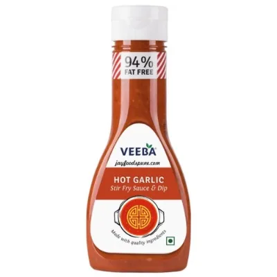 Veeba Hot Garlic Stir Fry Sauce & Dip (330g) - 1