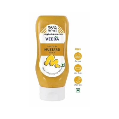 Veeba American Mustard Sauce 320gm - 3