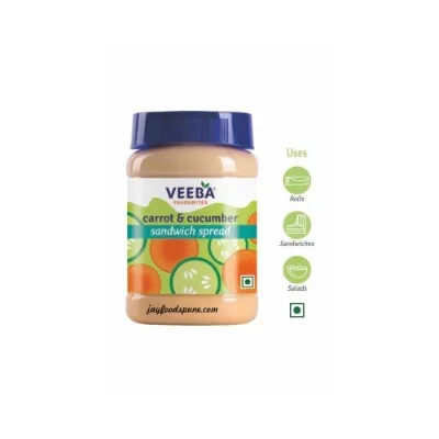 Veeba Carrot & Cucumber Sandwich Spread 250gm - 3