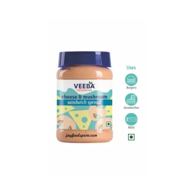 Veeba Cheese & Mushroom Sandwich Spread 280gm - 3