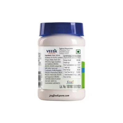 Veeba Eggless Mayonnaise 250gm - 2