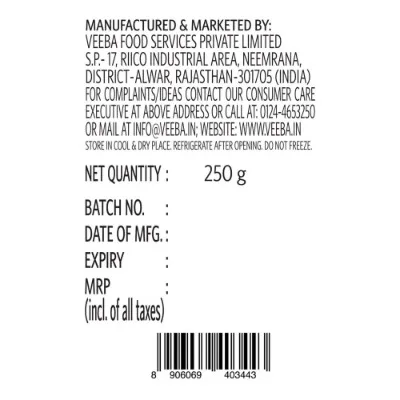 Veeba Garlic Chilli Chutney 250gm - 3