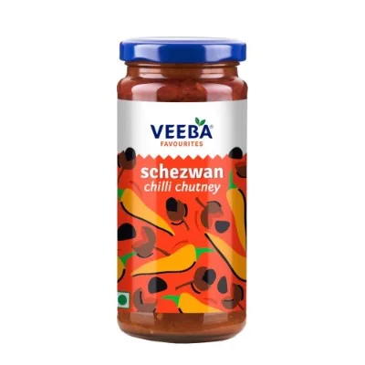 Veeba Schezwan Chilli Chutney 250gm - 1