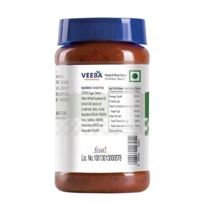 Veeba Pasta & Pizza Sauce 525gm - 2