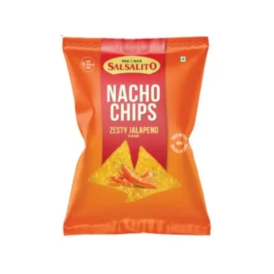 Salsalito Zesty Jalapeno Nachos Chips 200gm - 1