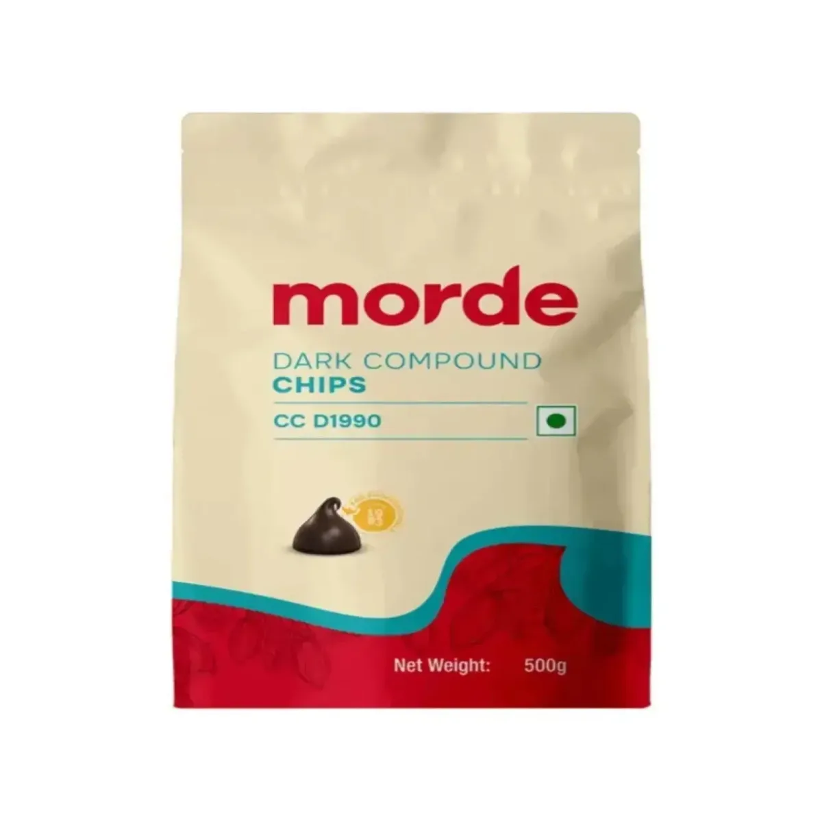 Morde Choco Chips(Dark Compound Chips) - 1
