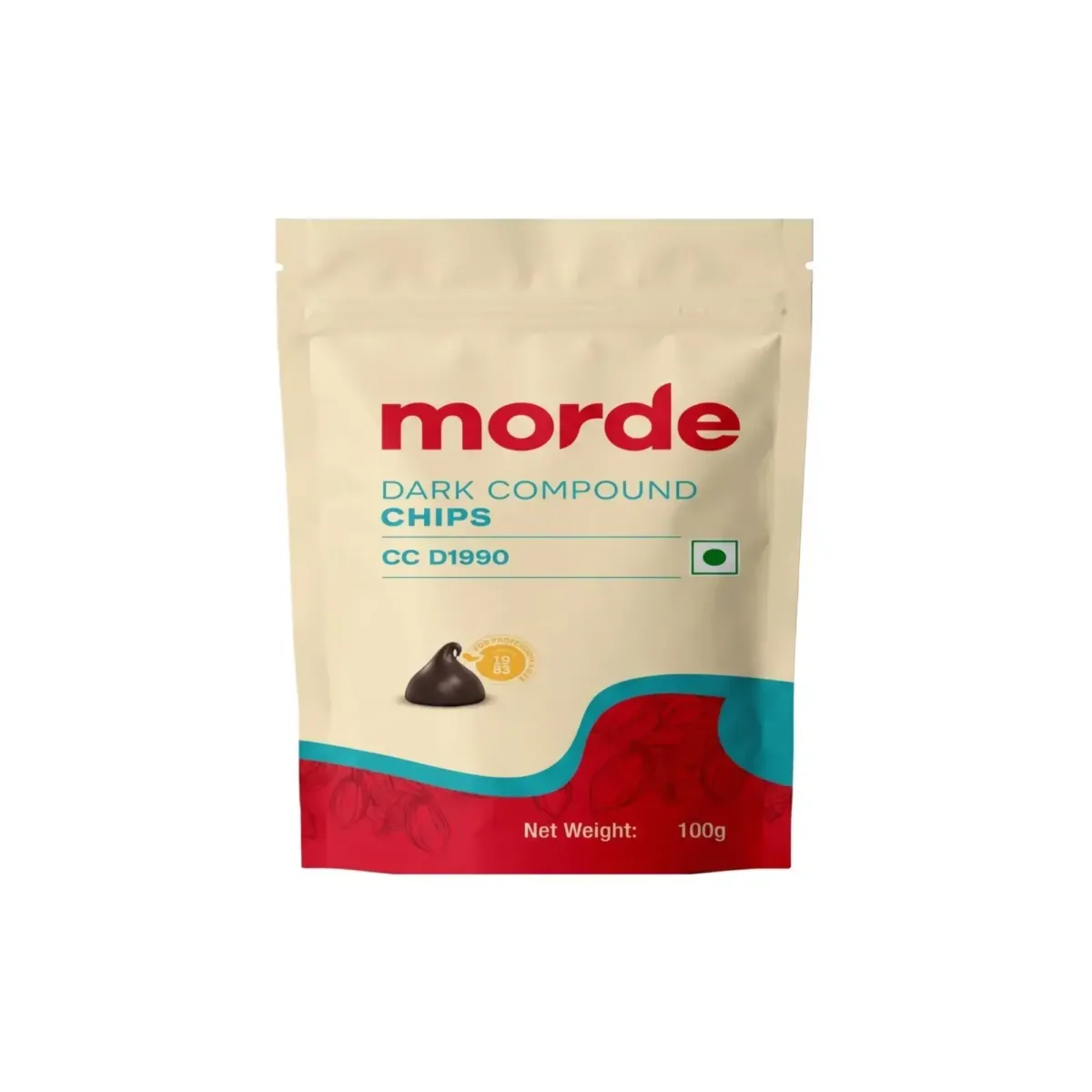 Morde Choco Chips Choco Chips 100gm - 1