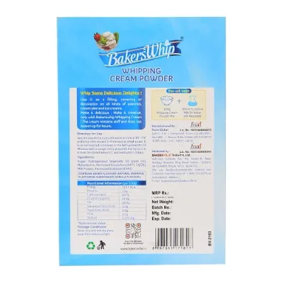 Bakerswhip Whipping Cream Powder 450gm - 2