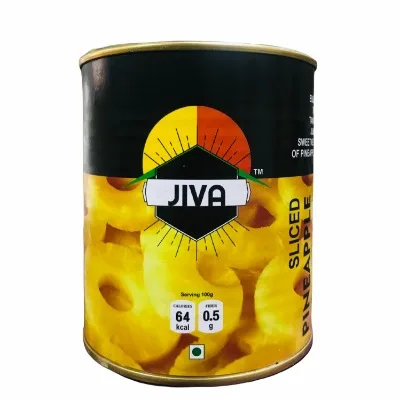 Sliced Pineapple In Sugar Syrup 850gm - 1