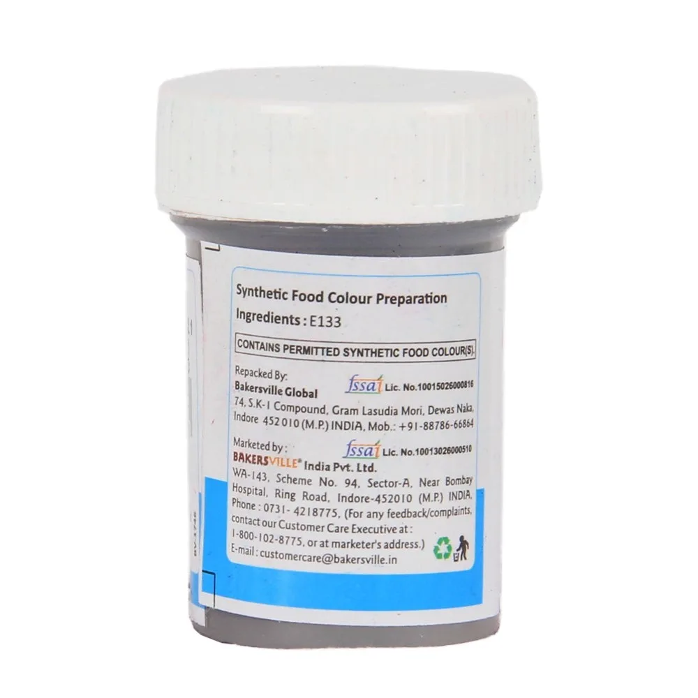 Colourmist Super Whip Edible Powder Colour 5Gm Blue - 2