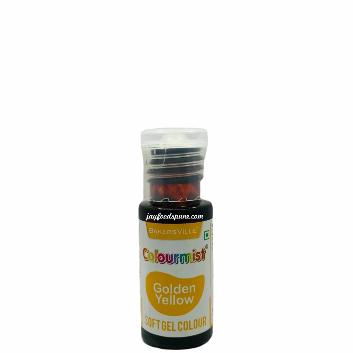Colourmist Soft Gel Paste Food Colour 20gm Golden Yellow - 1
